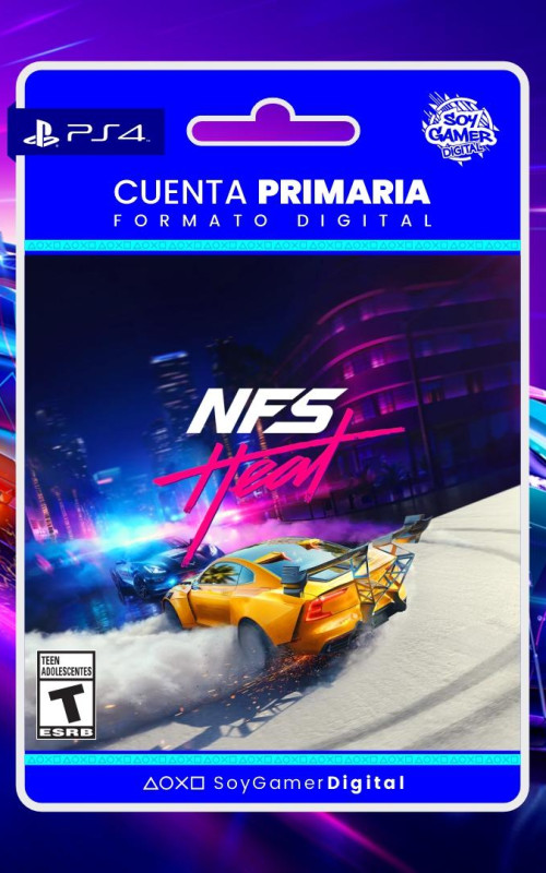 PRIMARIA Need for Speed Heat PS4