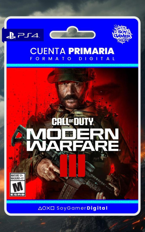 PRIMARIA Call of duty Modern Warfare 3 PS4 