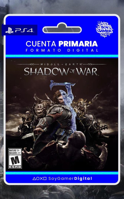 PRIMARIA Middle earth Shadow of War PS4