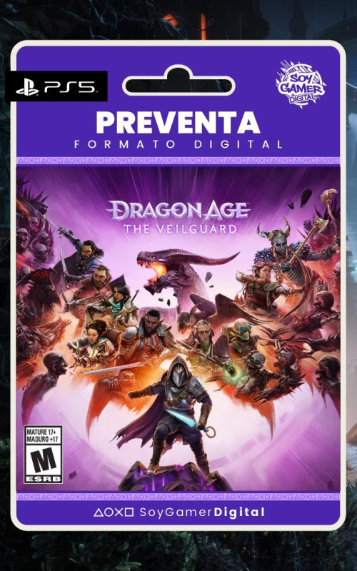 PREVENTA DIGITAL Dragon Age The Veilguard PS5 (LANZAMIENTO 31/10/2024)