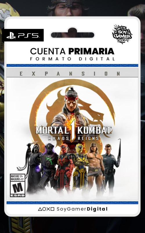 PRIMARIA Mortal Kombat 1 Khaos Reigns Expansion PS5