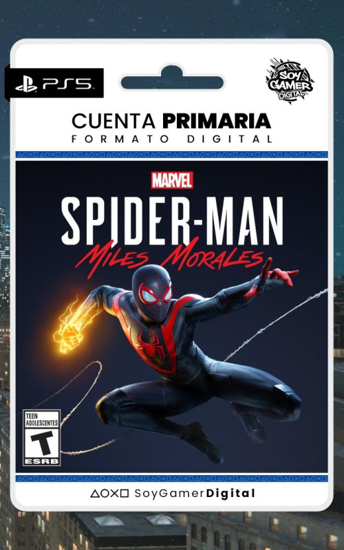 PRIMARIA Spiderman Miles Morales PS5