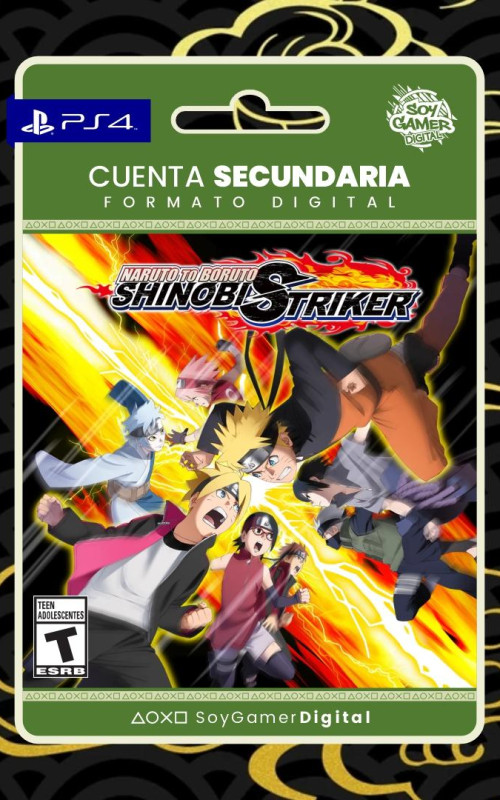 SECUNDARIA Naruto Shinobi Striker PS4