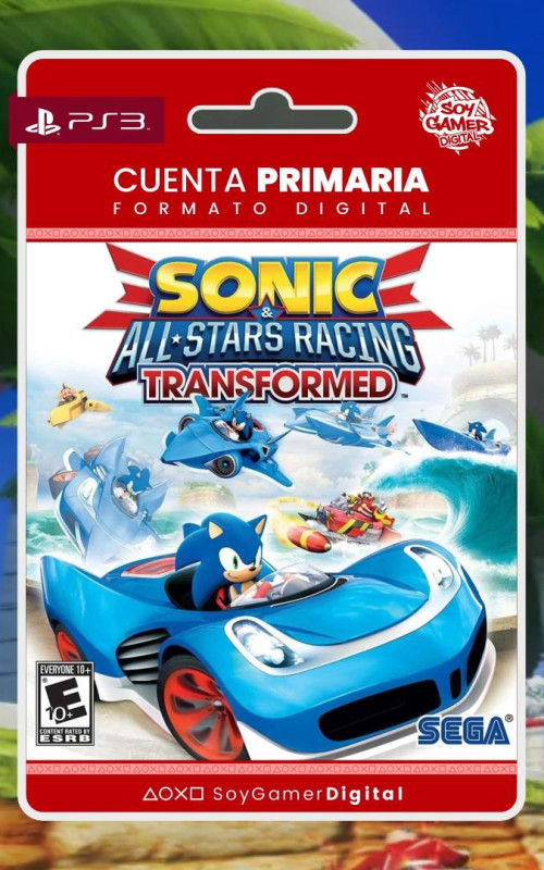 PRIMARIA Sonic & AllStars Racing Transformed PS3