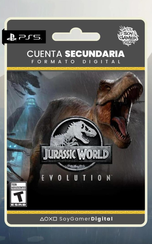 SECUNDARIA Jurassic World Evolution PS5