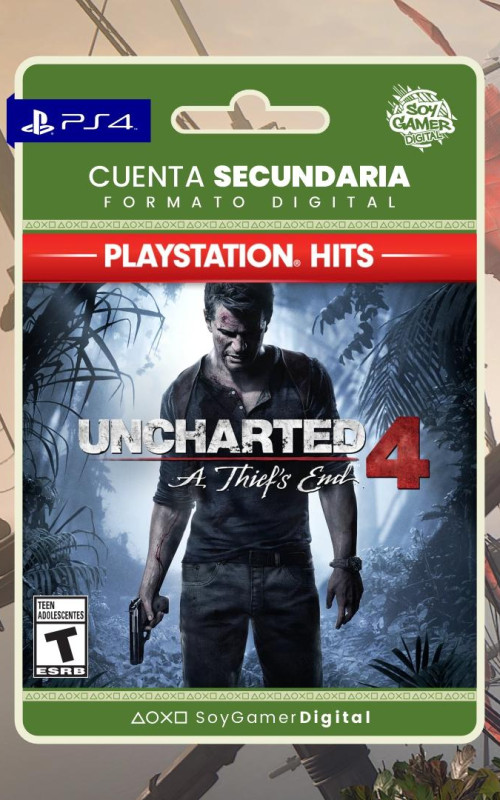 SECUNDARIA Uncharted 4 A Thiefs End PS4