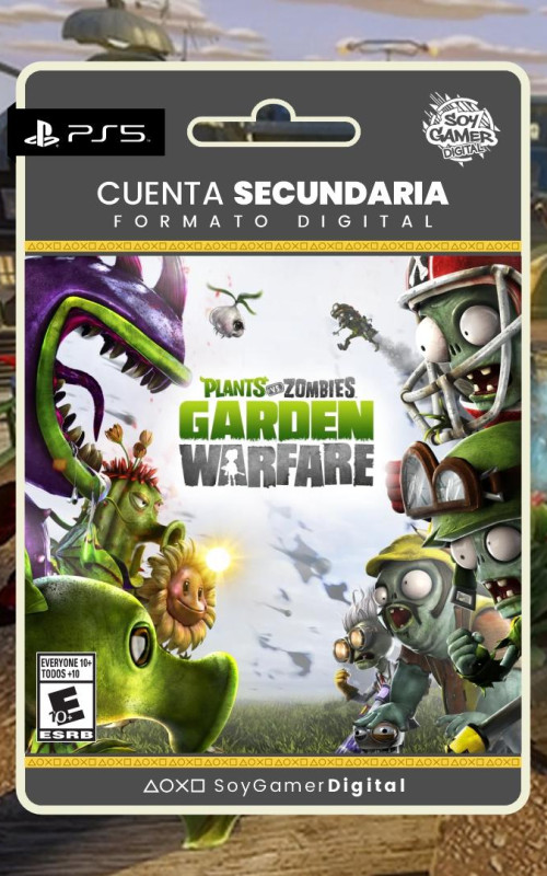 SECUNDARIA Plants Vs Zombies Garden Warfare PS5