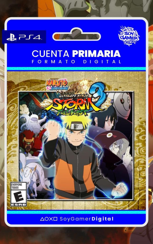 PRIMARIA Naruto Shippuden Ultimate Ninja Storm 3 PS4