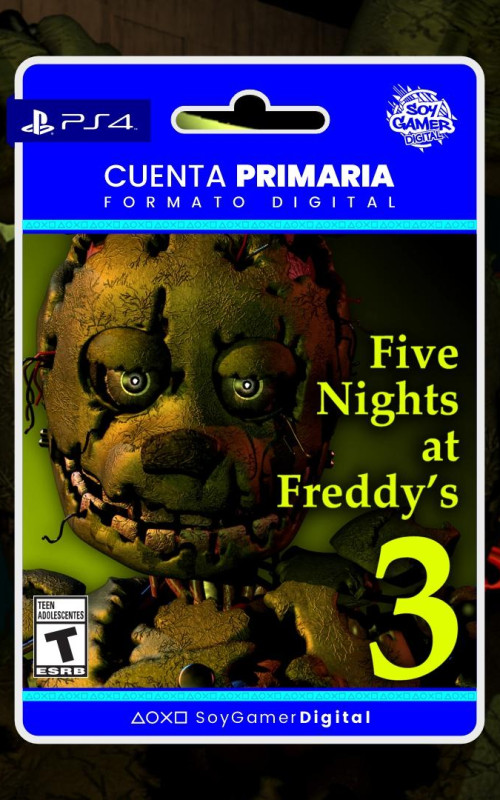 PRIMARIA Five Nights at Freddys 3 PS4