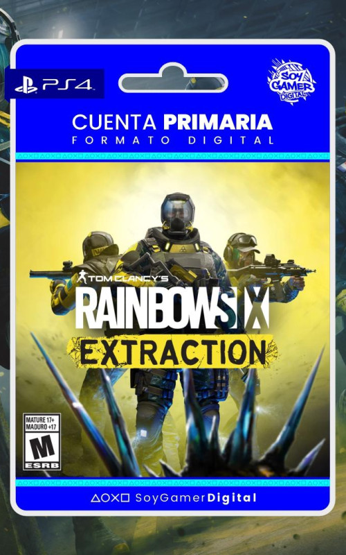 PRIMARIA Rainbow Six Siege Extraction PS4