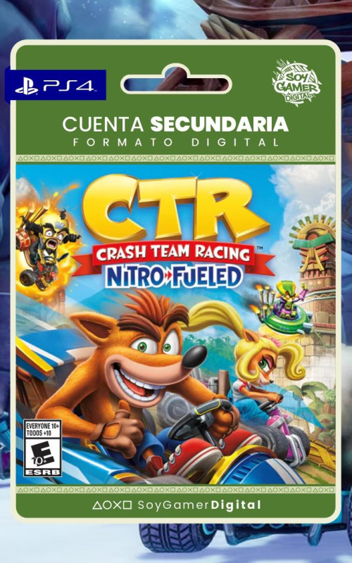 SECUNDARIA Crash Team Racing PS4