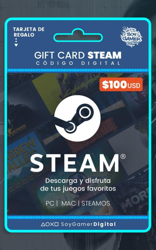 Steam 100 USD