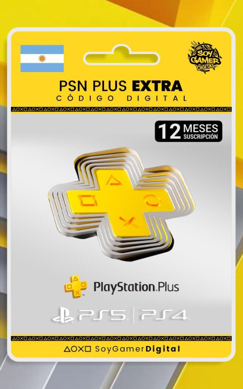 PSN PLUS EXTRA 12 MESES CUENTA ARGENTINA