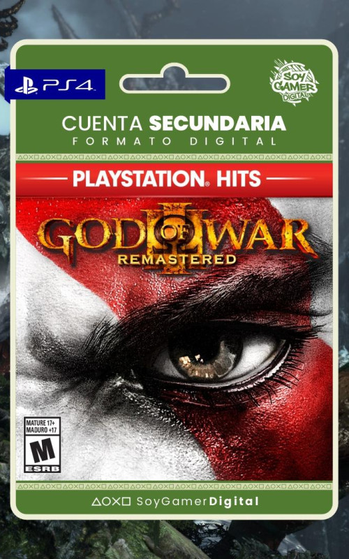 SECUNDARIA God of War 3 Remastered PS4