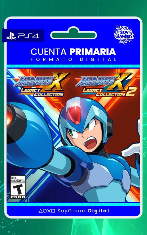 PRIMARIA Megaman X Legacy Collection 1+2 PS4