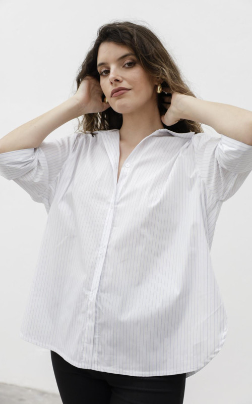 Camisa Zara - M 3/4 - oversized