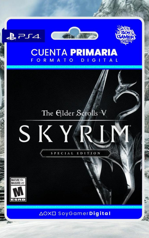 PRIMARIA The Elder Scrolls V Skyrim Special Edition PS4