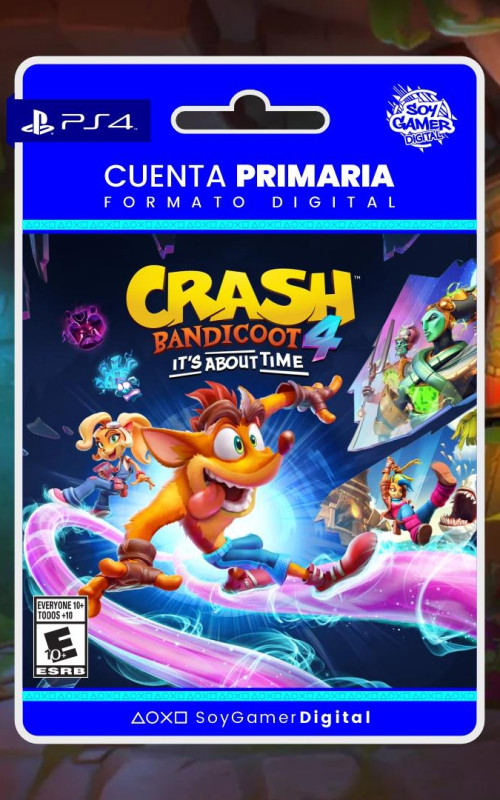 PRIMARIA Crash 4 Its About Time PS4