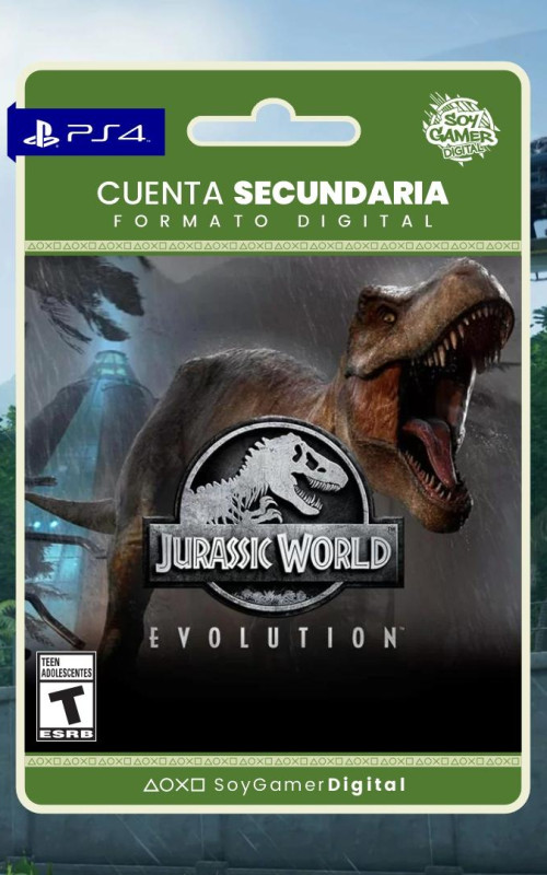 SECUNDARIA Jurassic World Evolution PS4