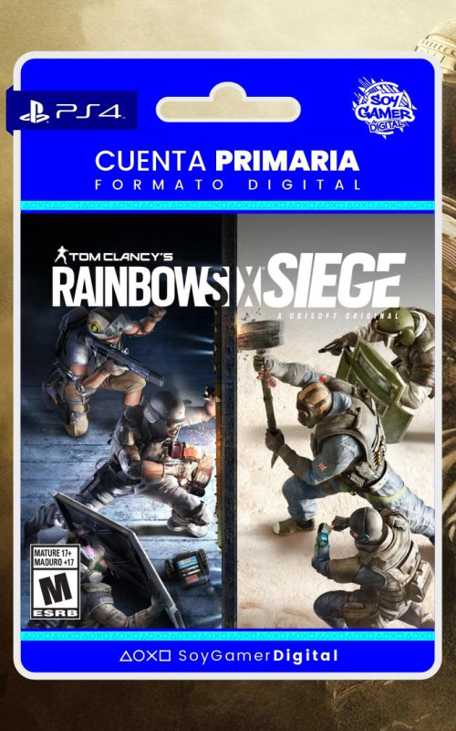 PRIMARIA Tom Clancys Rainbow Six Siege PS4