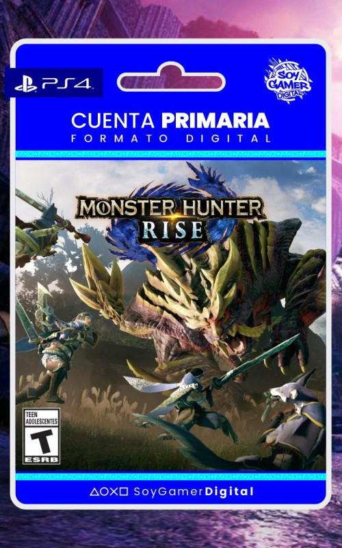 PRIMARIA Monster Hunter Rise PS4