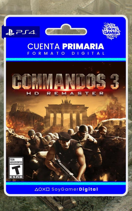 PRIMARIA Commandos 3 HD Remaster PS4