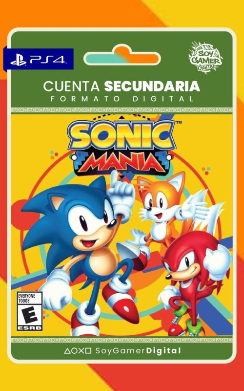 SECUNDARIA Sonic Mania PS4