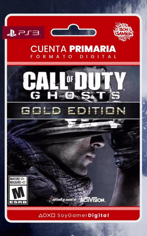 PRIMARIA Call Of Duty Ghost Gold Edition PS3