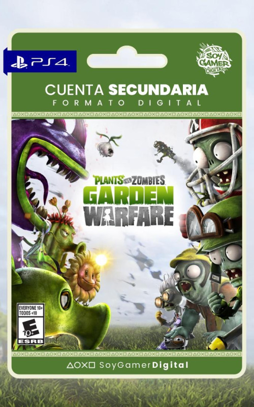 SECUNDARIA Plants Vs Zombies Garden Warfare PS4