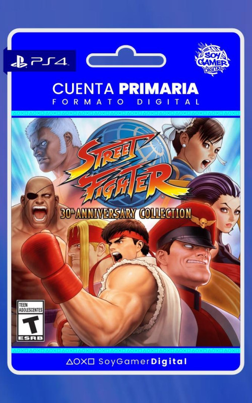 PRIMARIA Street Fighter 30th Aniversary Collection PS4