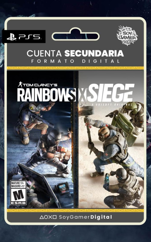 SECUNDARIA Tom Clancys Rainbow Six Siege PS5