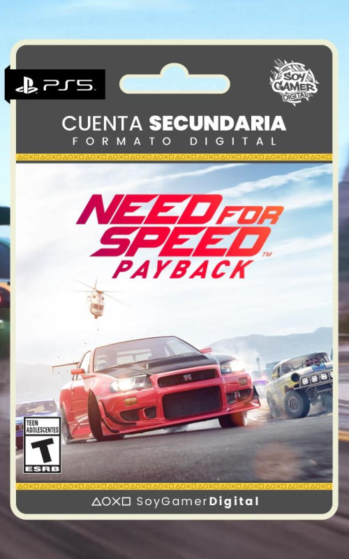SECUNDARIA Need for Speed Payback PS5