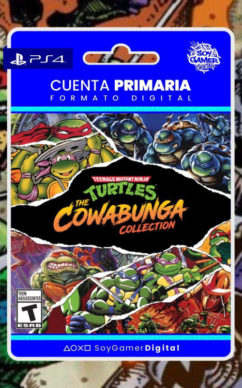 PRIMARIA Teenage Mutant Ninja Turtles The Cowabunga Collection PS4