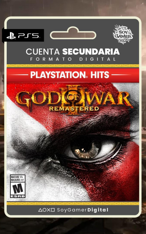 SECUNDARIA God of War 3 Remastered PS5