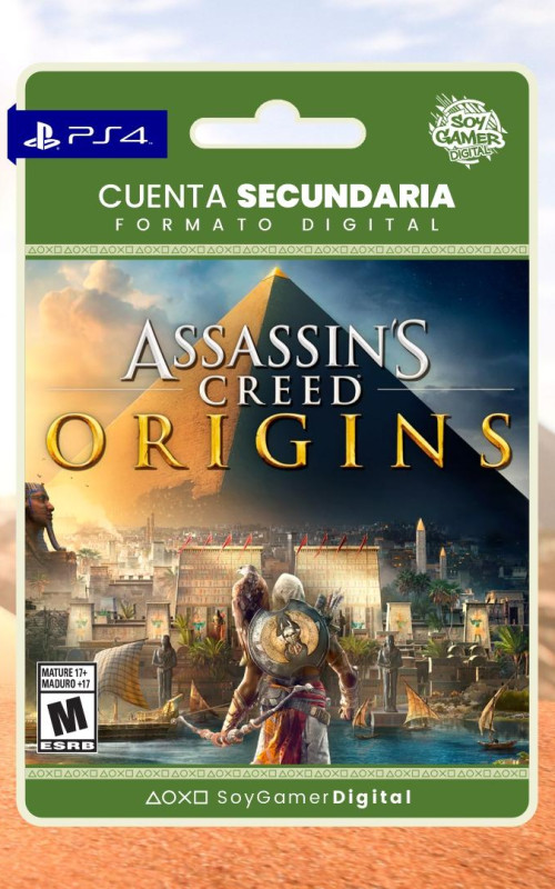 SECUNDARIA Assassins Creed Origins PS4