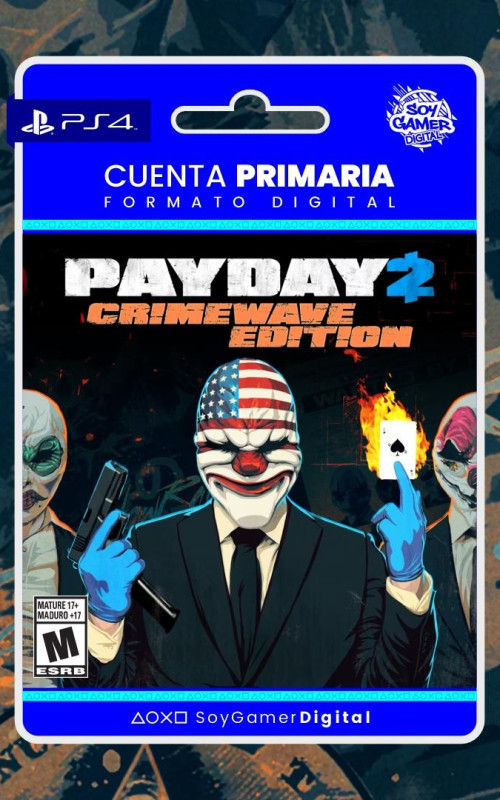 PRIMARIA Payday 2 Crimewave Edition PS4