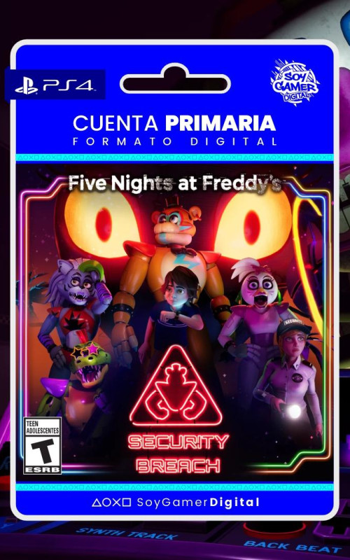 PRIMARIA Five Nights at Freddys Security Breach PS4