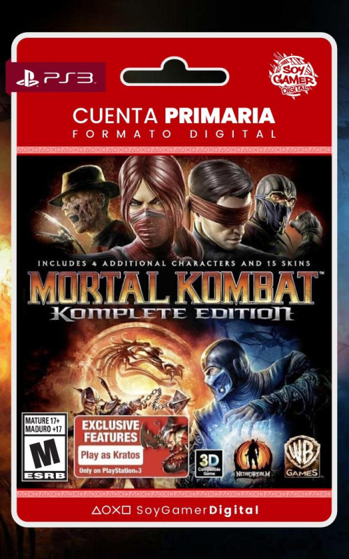 PRIMARIA Mortal Kombat 9 Komplete PS3