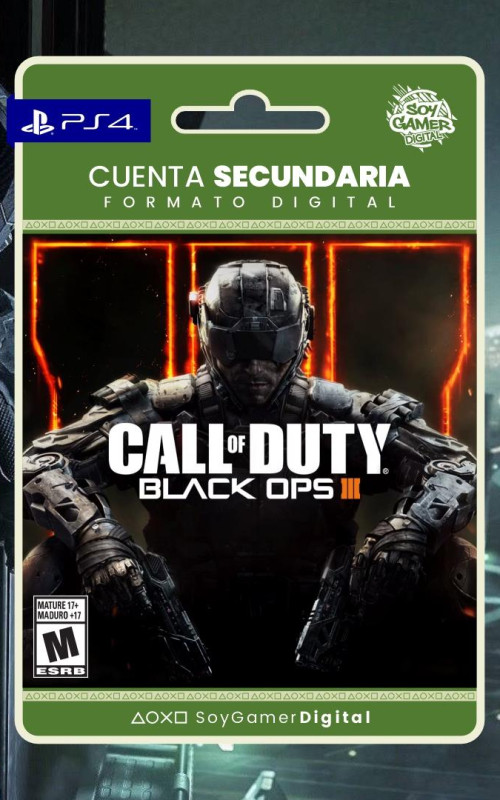 SECUNDARIA Call of Duty Black Ops 3 PS4