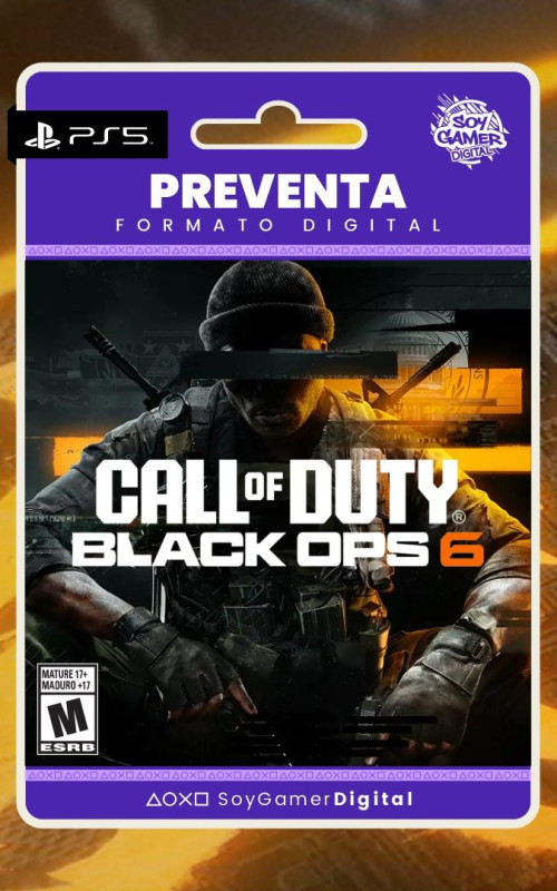 PREVENTA PRIMARIA Call Of Duty Black Ops 6 PS5 ( LANZAMIENTO 25-10-2024)