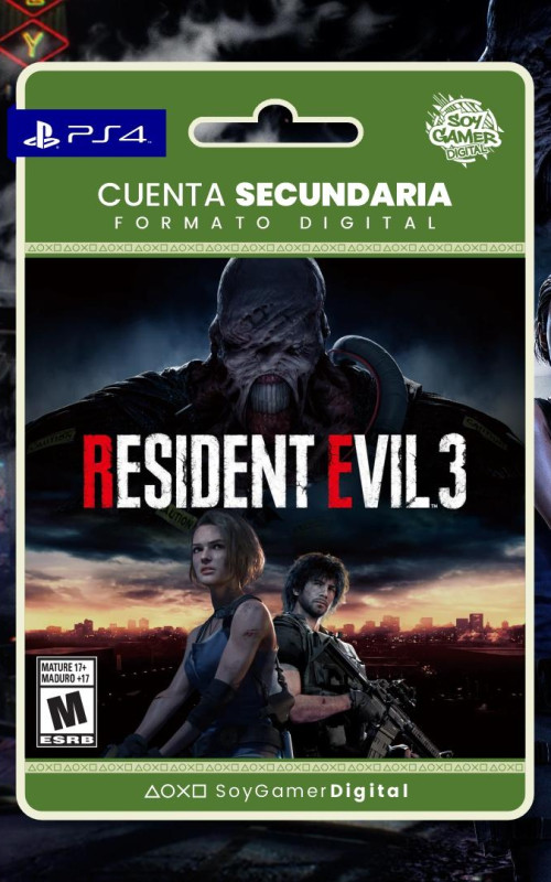 SECUNDARIA Resident Evil 3 PS4