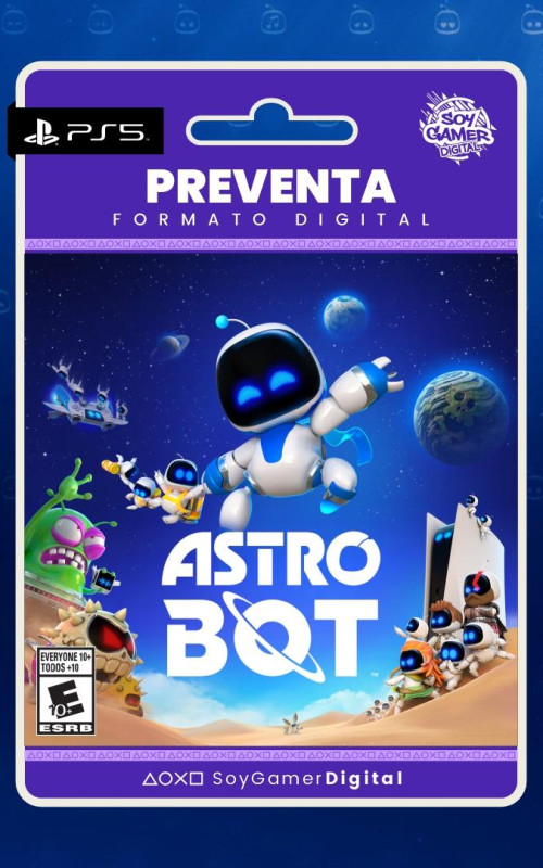 PREVENTA PRIMARIA Astro Bot PS5 (LANZAMIENTO 06-09-2024)