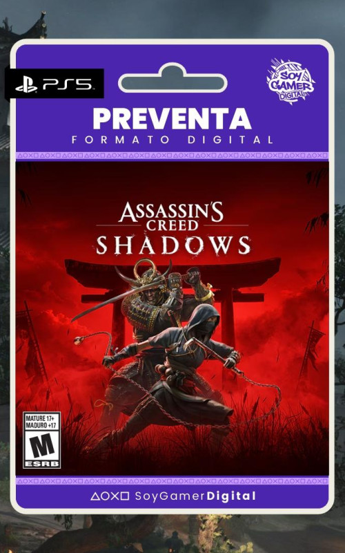 PREVENTA PRIMARIA Assassins Creed Shadows PS5 (LANZAMIENTO 15-11-2024)