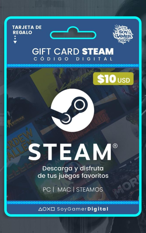 Steam 10 USD