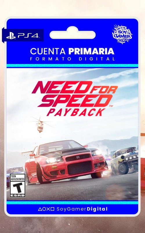 PRIMARIA Need for Speed Payback PS4