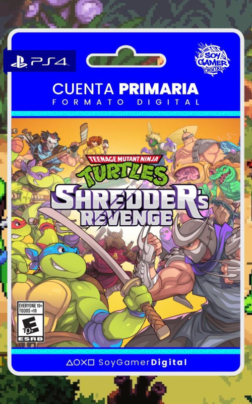 PRIMARIA Teenage Mutant Ninja Turtles PS4