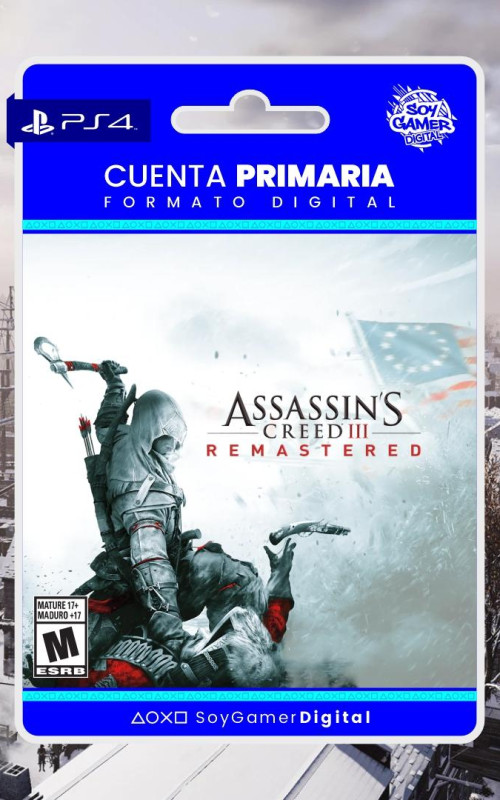 PRIMARIA Assassins Creed III Remastered PS4