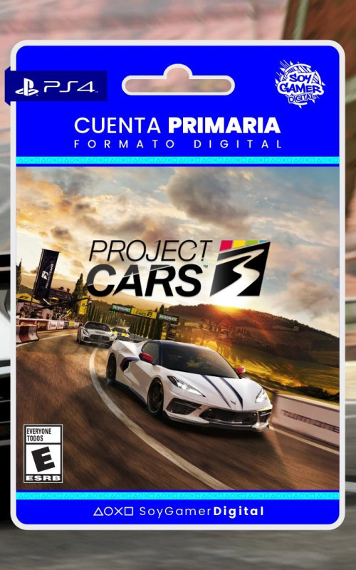 PRIMARIA Project Cars 3 PS4