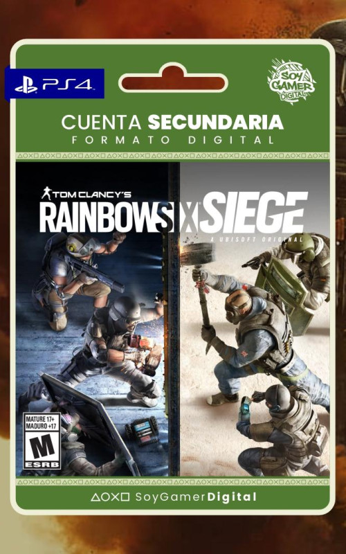 SECUNDARIA Tom Clancys Rainbow Six Siege PS4