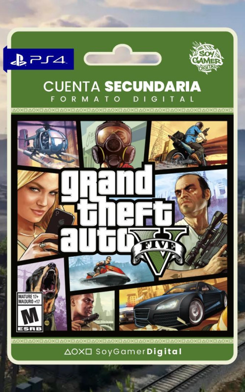 SECUNDARIA GTA V PS4